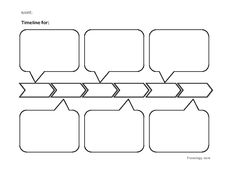 Graphic Organizer Timeline Template