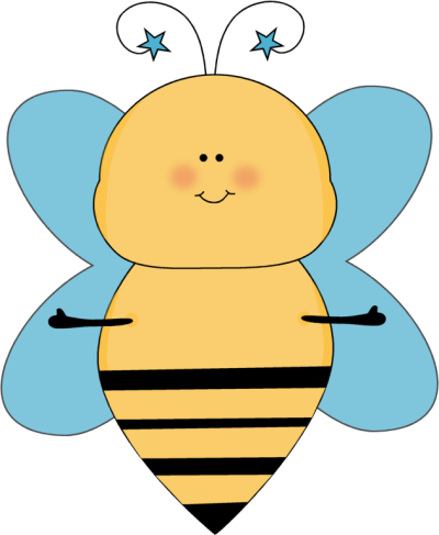 Blue Star Bee with Open Arms