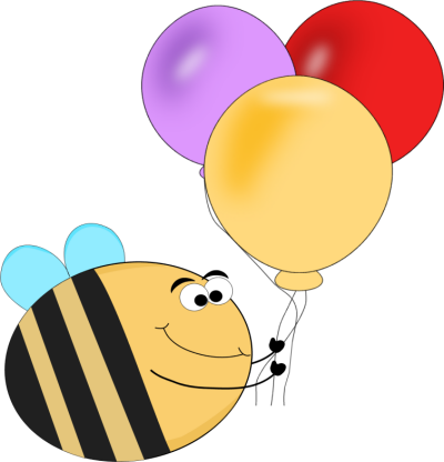 Funny Bee Balloons