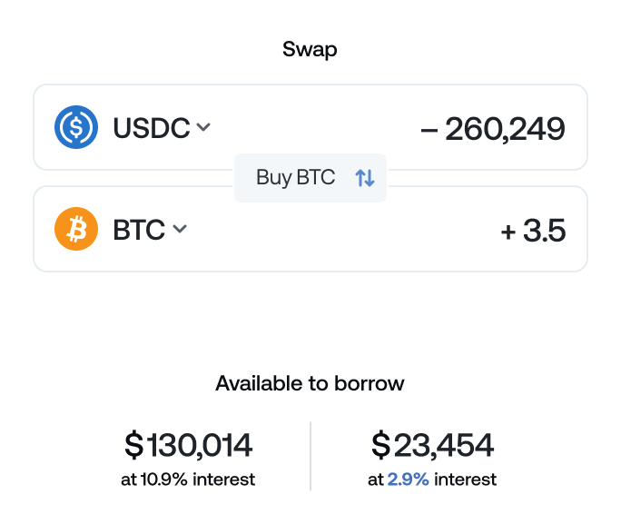 nexo platform exchange transaction