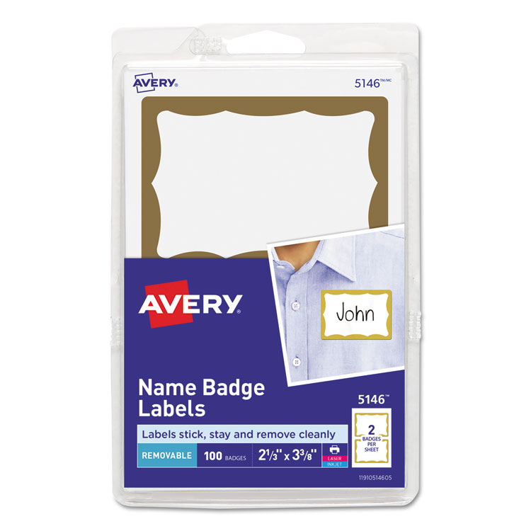 Avery Printable Name Badges