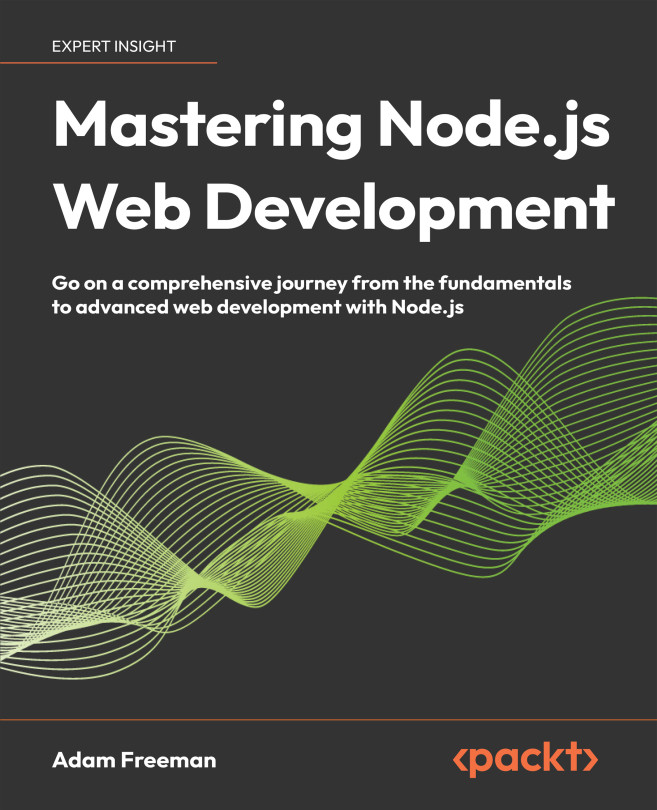 Mastering Node.js Web Development