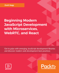 Beginning Modern JavaScript Development with Microservices, WebRTC and React