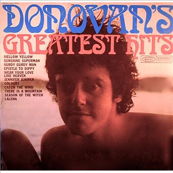 DONOVAN'S GREATEST HITS ~ ALBUM -VINYL LP ~ ORIGNAL   1969