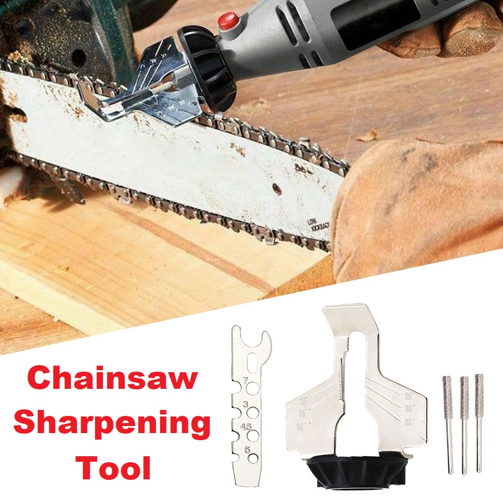 Saw Sharpening Attachment Guide