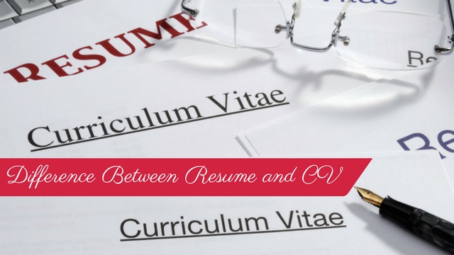 What is the Difference Between Resume and CV? - Wisestep