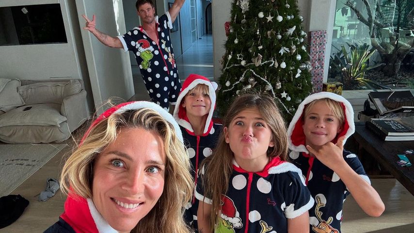 So cool feiern Chris Hemsworth und seine Familie Weihnachten