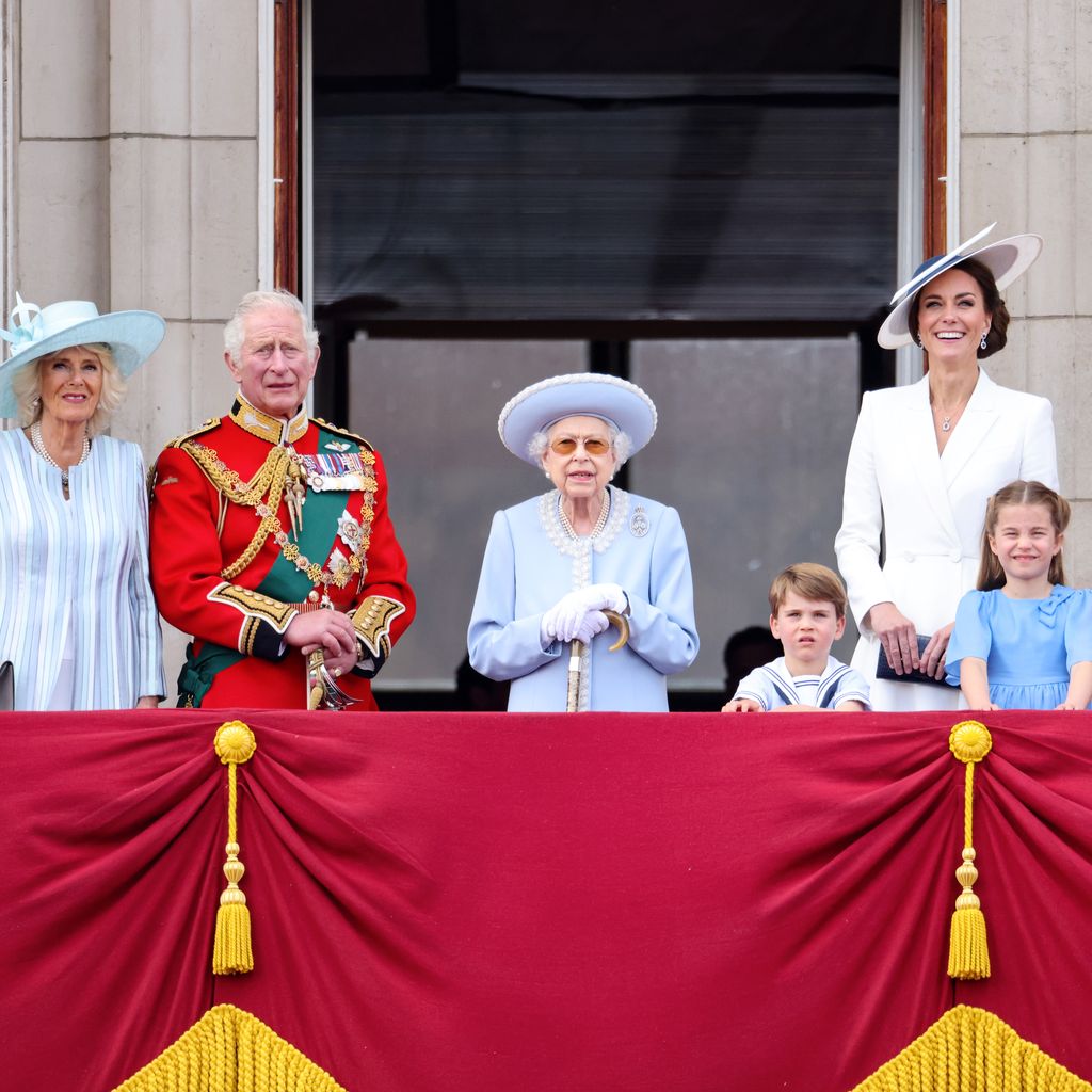 Die Royal-Family beim Trooping the Colour 2022