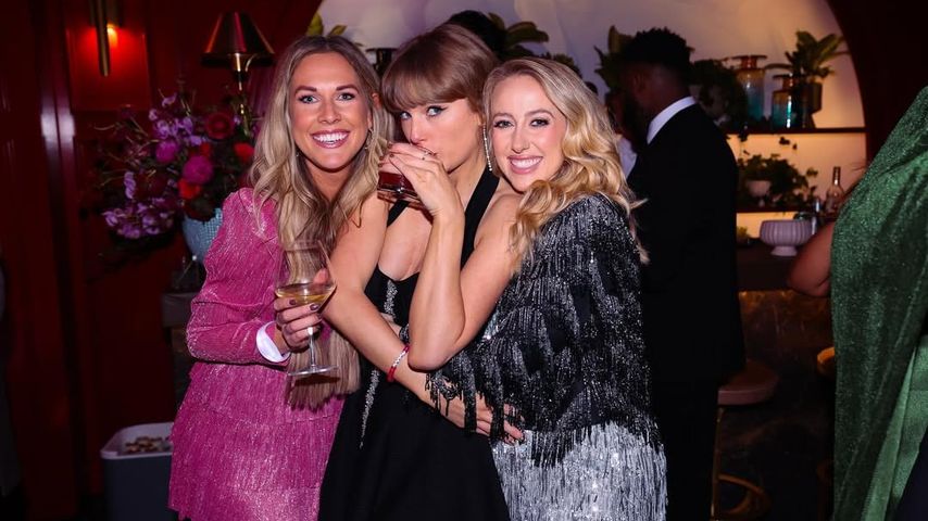 Lyndsay Bell, Taylor Swift und Brittany Mahomes auf Taylors Party