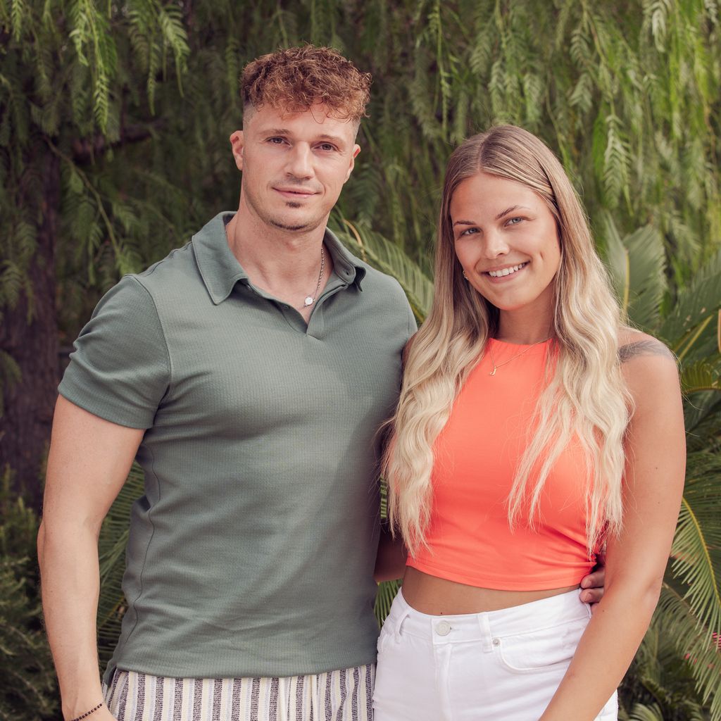 Angelo und Jeanine bei "Love Island"