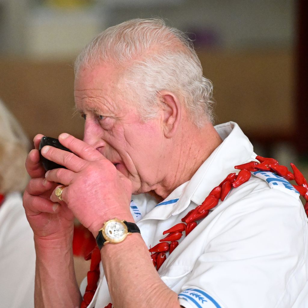 Königin Camilla und König Charles III. in Apia, Samoa