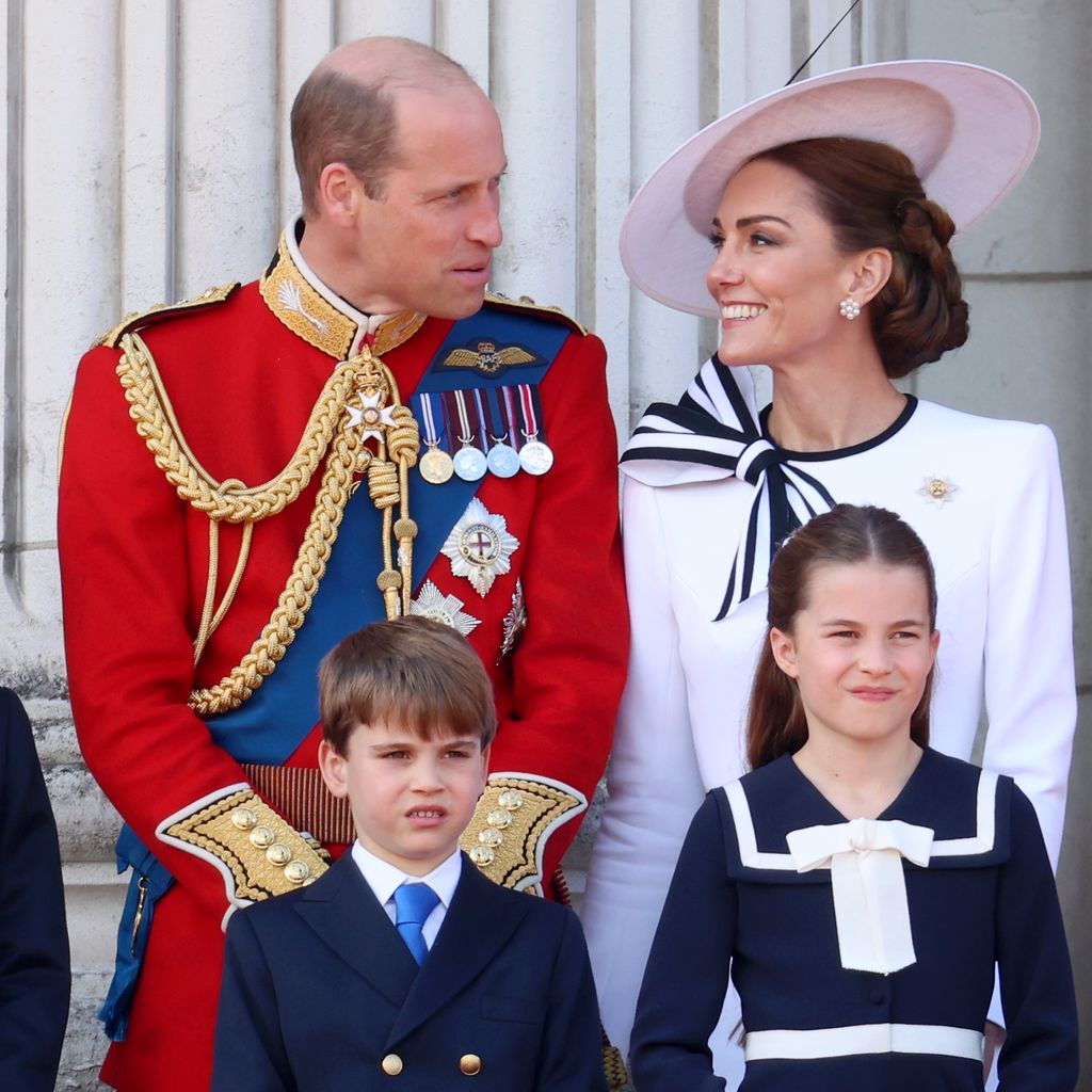 Prinz William und Prinzessin Kate und ihre Kids George, Charlotte und Louis