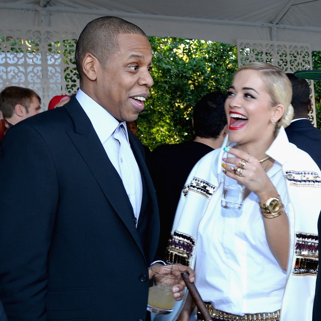 Jay-Z und Rita Ora, Januar 2014