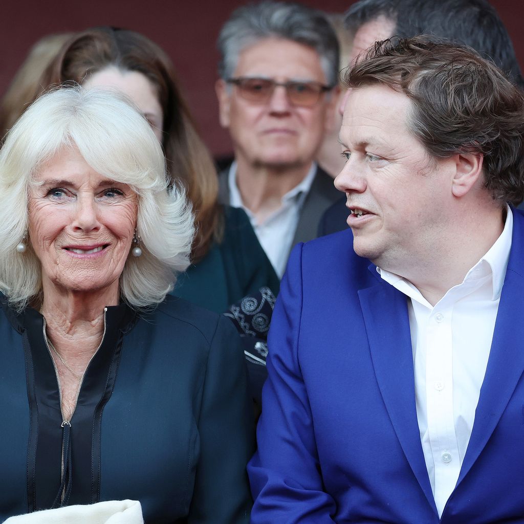 Königin Camilla und Tom Parker Bowles, Juni 2024