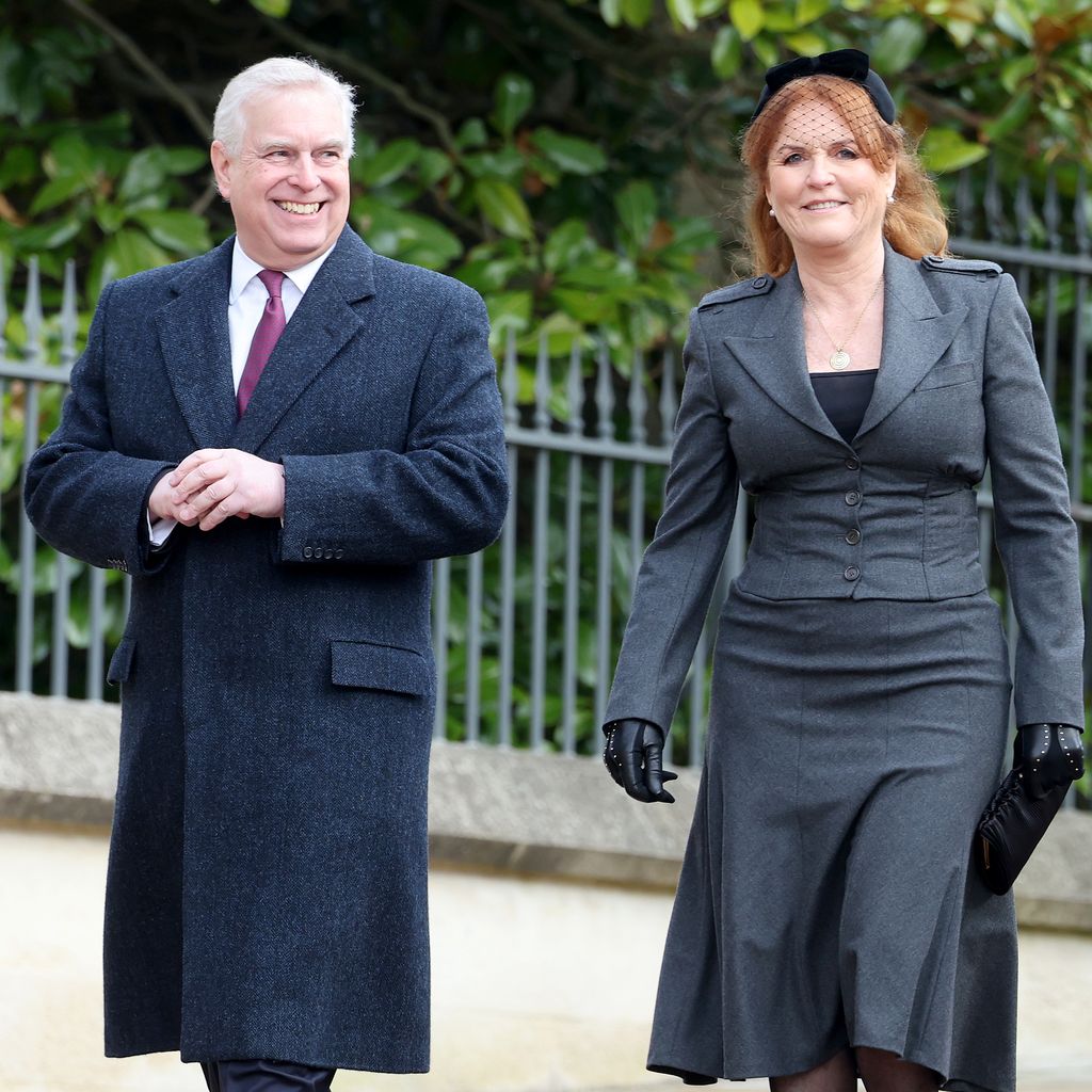 Prinz Andrew und Sarah Ferguson im Februar 2024