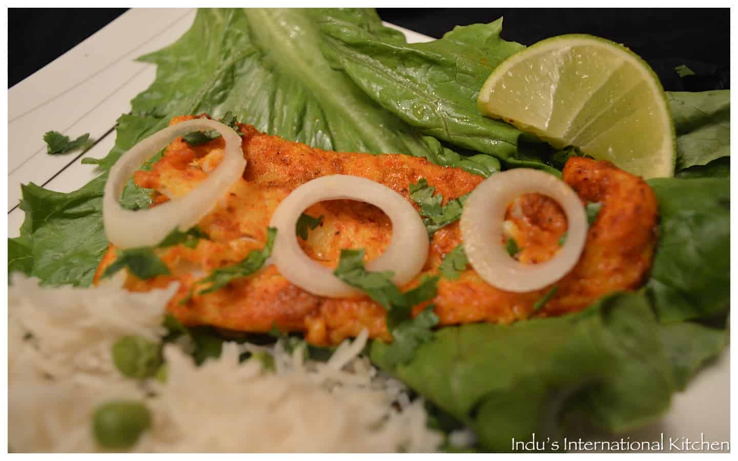 Tandoori style Cod Fish