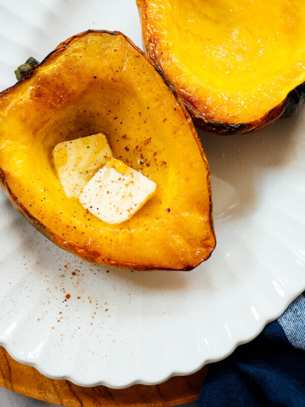 roasted acorn squash