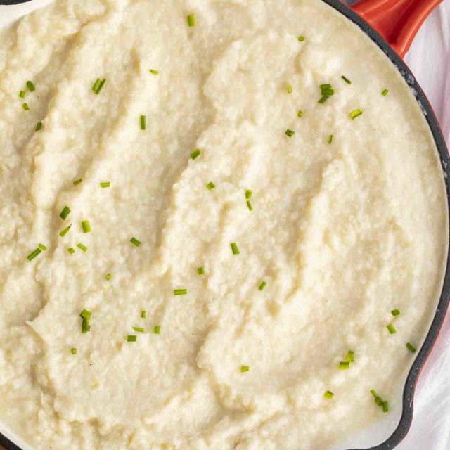 Creamy Mashed Cauliflower