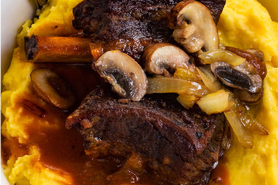 This slow cooker short ribs recipe is so easy to make and full of rich flavors. And did I mention it is basically a toss and go recipe. Win win win! 