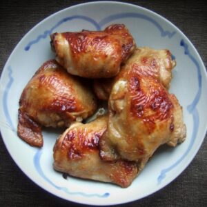 Chinese sticky chicken thighs