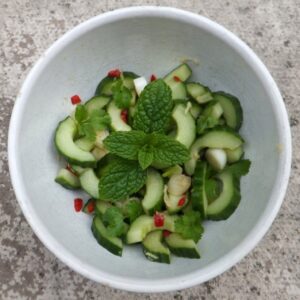 Asian cucumber salad