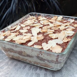 Almond tiramisu