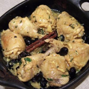 Zesty Moroccan chicken stew