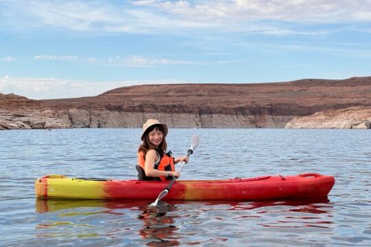 Lake Powell Guided Kayak and Water Antelope Canyon Tour