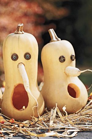 Squash Jack-O’-Lantern