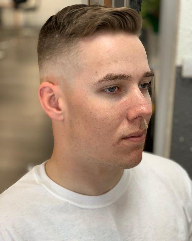 best military buzz cuts for men