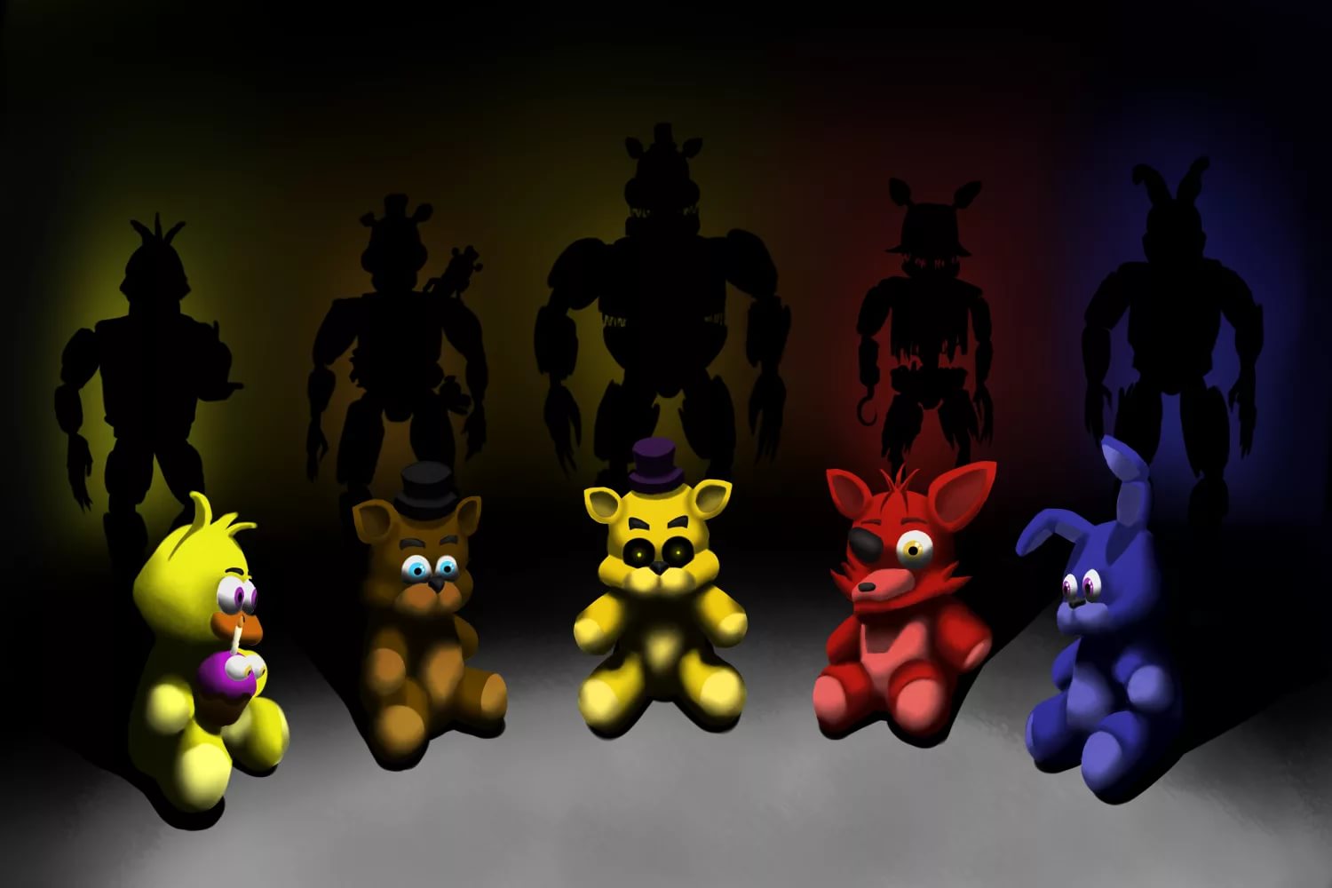 Five Nights at Freddy's 3 АНИМАТРОНИКИ