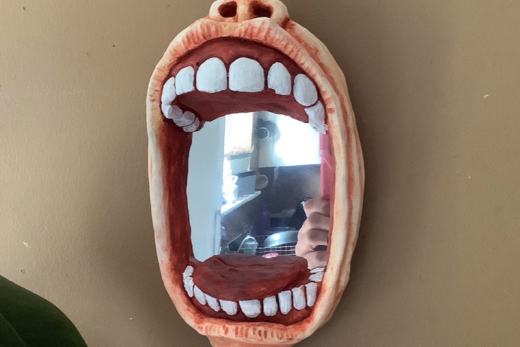 Gaping Gob Mirror