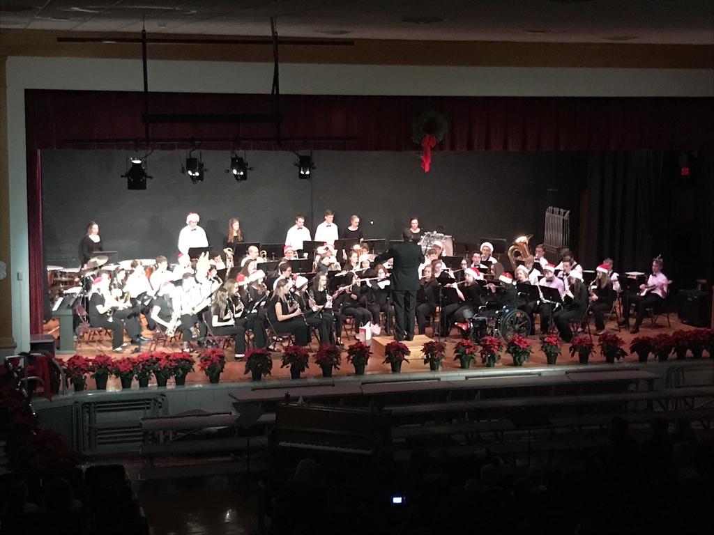 Holiday Concert with the High School Band!