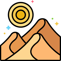 sand dune icon