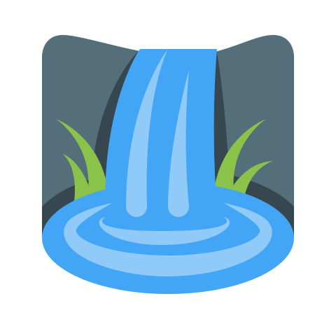 waterfall tour icon