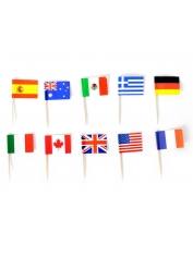 World Flags Toothpicks - Country Flags