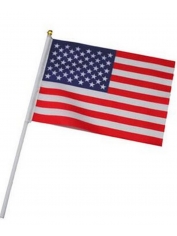 American Flag USA Flag on Stick - Country Flags