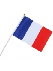 French Flag on Stick - Country Flags