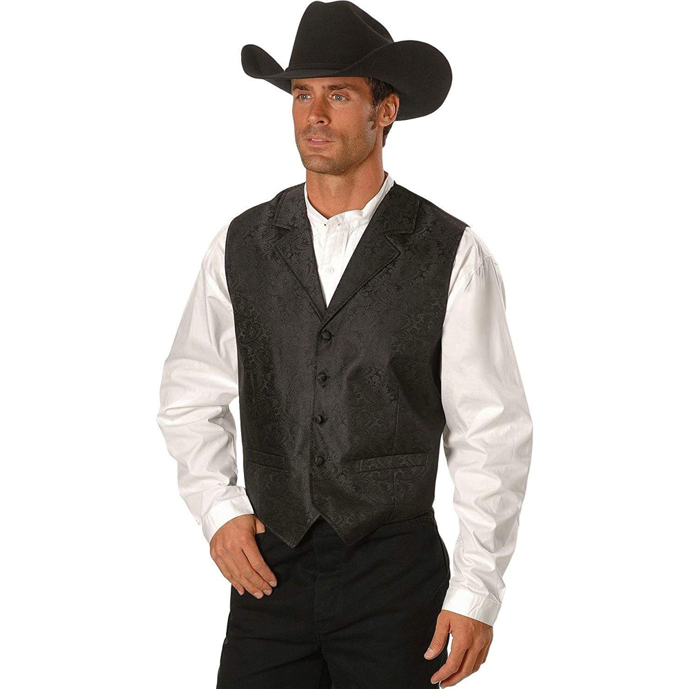 Wyatt Earp Costume - Tombstone Fancy Dress - Wyatt Earp Vest