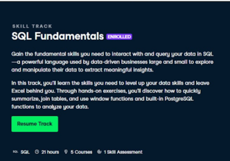 SQL Fundamentals