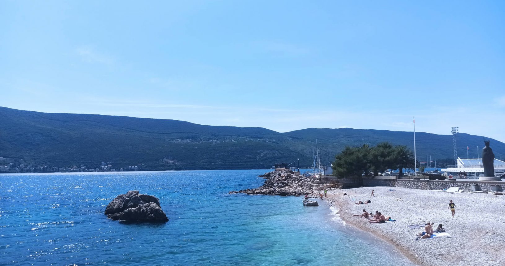 Nice sea view to Herceg Novi Beach