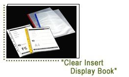 Clear Insert Display Book - Feature: Use For Document