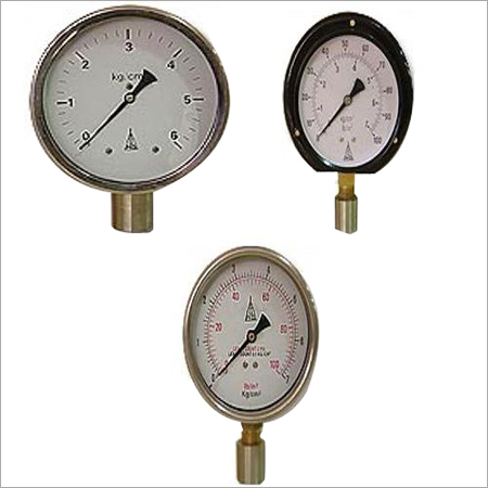 Bourdon Type Pressure Gauges