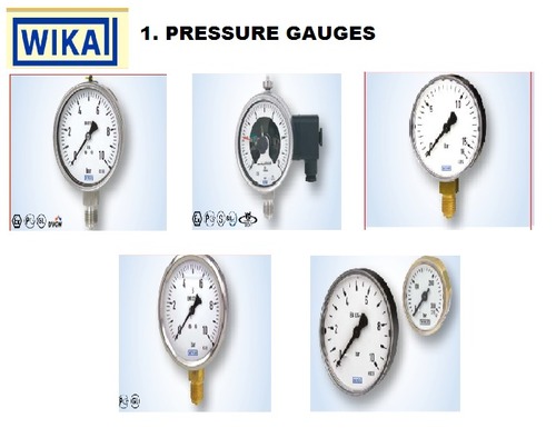 Industrial Pressure Gauge Dial Material: Glass