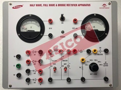 Half Wave / Full Wave & Bridge Rectifier Apparatus