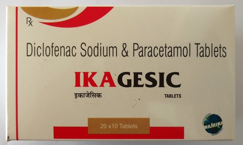 Diclofenac Sodium & Paracetamol Tablets  General Medicines