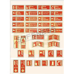 Weather Proof Fire Safety Signs \011