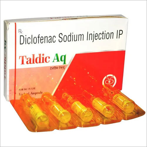 Diclofenac Sodium Taldic Aq Injection, Packaging Size: 5X2 Ml Injection