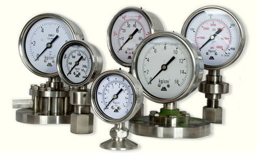 Analog Pressure Gauge Accuracy: +/-2  %