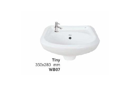 White Small Wash Basin